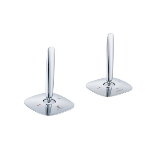 KOHLER ชุดวาล์วควบคุมแบบตั้งพื้นรุ่นแอร์ฟอยล์ K-98153X-4-CP แอร์ฟอยล์