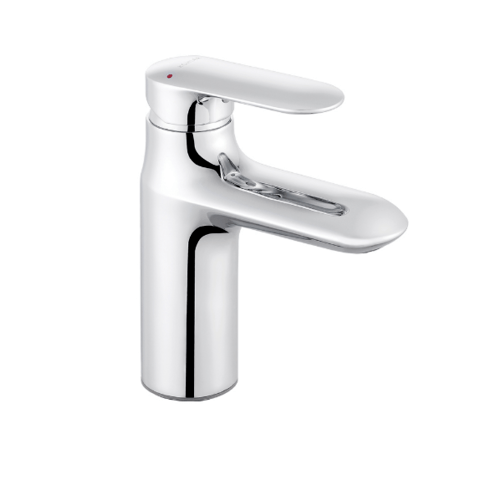 KOHLER ก๊อกผสมอ่างล้างหน้าแบบก้านโยก คูมิน K-98827T-4-CP KOHLER สีโครเมี่ยม