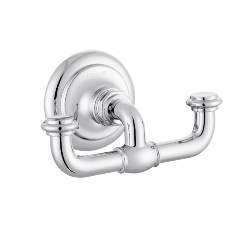 Kohler ขอแขวนผ้าคู่ทองเหลือง รุ่น นอาร์ทิแฟคส์ K-72572T-CP สีโครเมี่ยม