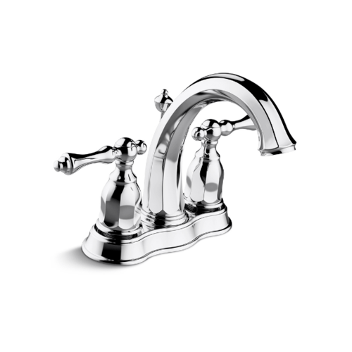 KOHLER ก๊อกผสมอ่างล้างหน้า เซ็นเตอร์ 4 เคลสตัน สีโครเมี่ยม
