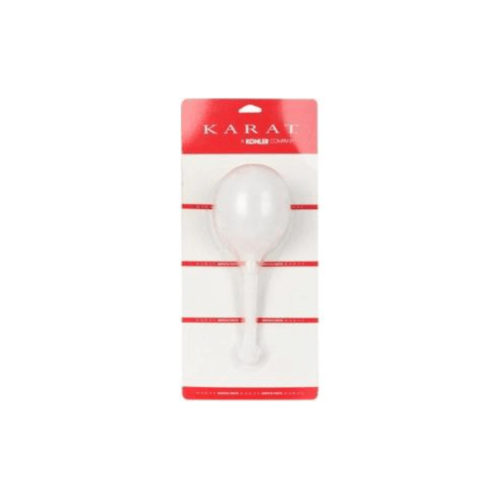 karat ลูกลอยพร้อมก้านพลาสติก K-820 สีขาว