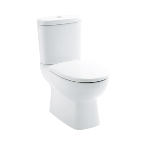 KOHLER สุขภัณฑ์แบบสองชิ้น 3/4.5 ลิตร พานาช K-15246X-SP(ท่อแบบออกผนัง) สีขาว