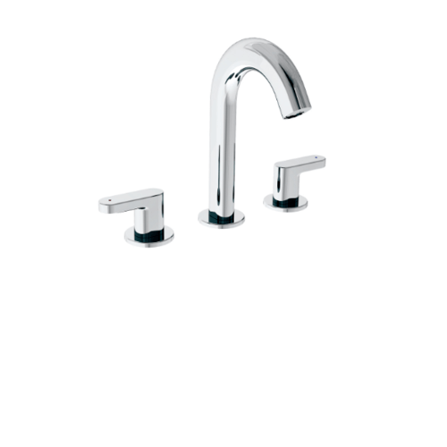 KOHLER ก๊อกผสมอ่างล้างหน้าเซ็นเตอร์ 8 อ๊อบโบล์ K-4998X-4-CP สีโครเมี่ยม