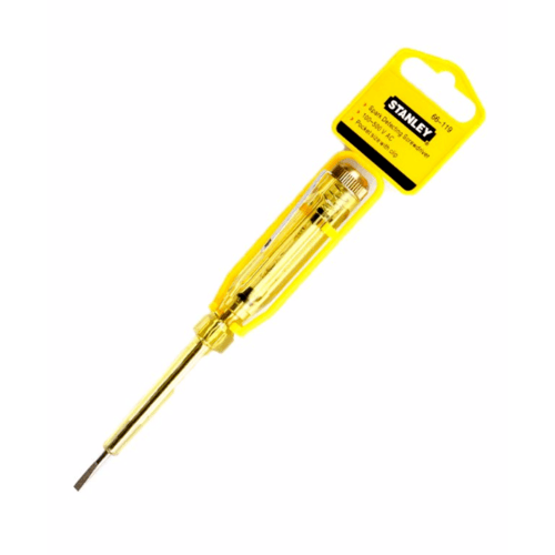 STANLEY ไขควงลองไฟ 100-500V รุ่น 66-119 127MM.