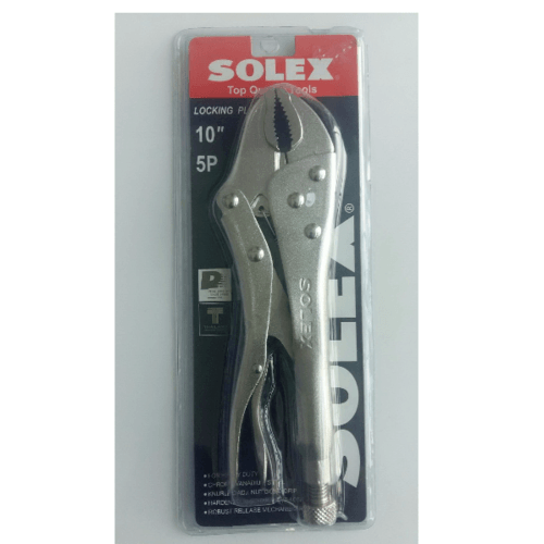 SOLEX คีมล็อค 5 จุด (ธรรมดา) 10นิ้ว