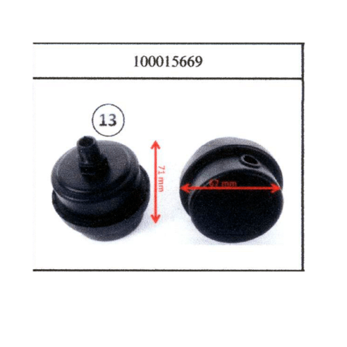 อะไหล่-หม้อกรอง ปั๊มลมเงียบ OS-25,50,90L. 39 PUMA ดำ