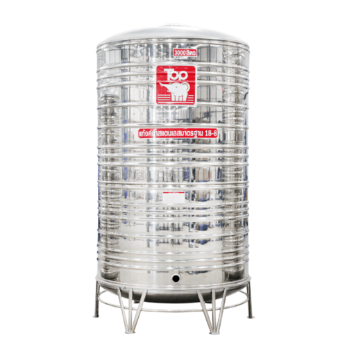 นิว ท็อป เวิลด์ ถังเก็บน้ำสเตนเลสช้างขาว TY- 3000L