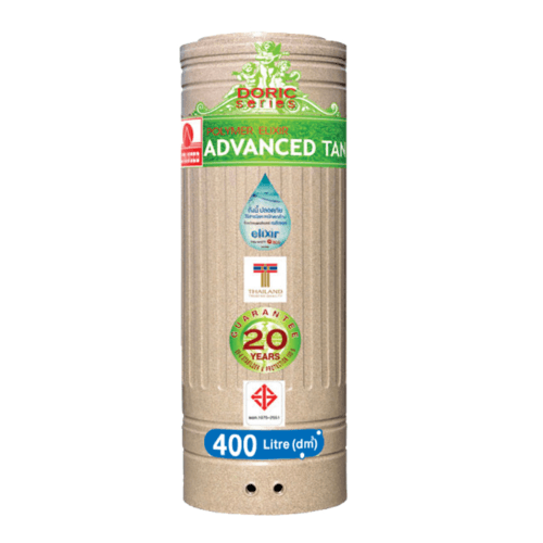 ADVANCE ถังเก็บน้ำบนดิน 400L รุ่น Doric (คละสี)