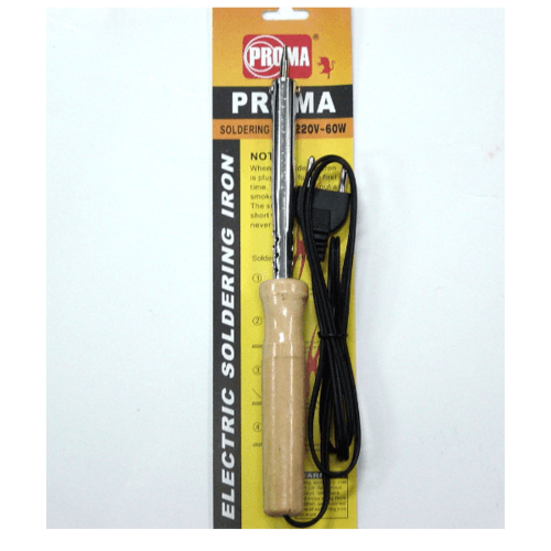 PROMA หัวแร้งไฟฟ้าด้ามไม้ 60 W -