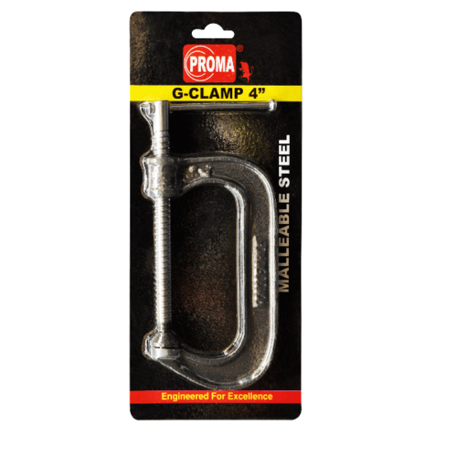 PROMA ปากกาจับชิ้นงานรูปตัวซี (C-Clamp) ขนาด 8