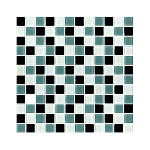 DURAGRES โมเสคแก้ว 30x30 ซม. GL-8880 Pale Black