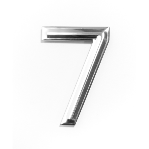 ป้ายอลูฯ SGB CHROME 6101-7(ตัวเลข 7)