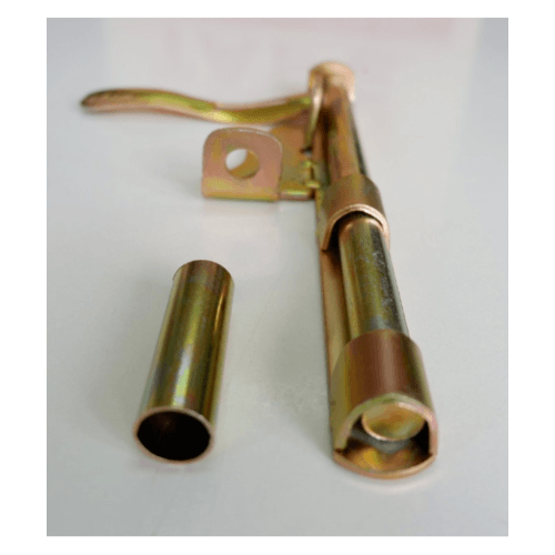 DL กลอนขวาง 5/8นิ้วx10นิ้ว(ซ้าย) สีชุบรุ้ง