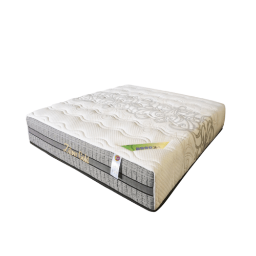 SLEEPER ที่นอนรุ่นยางพาราอัด ผ้านุ่มZilver Gold ขนาด 6 x 9 ขาว