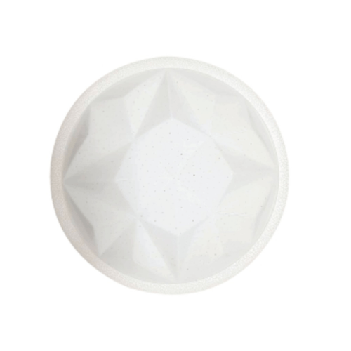 RACER โคมไฟติด แอลอีดี 3 สี 24 วัตต์ รุ่น TC1 ทรง คลิสตัล Triple Color LED Ceiling Lamp 24W TC1 สีขาว