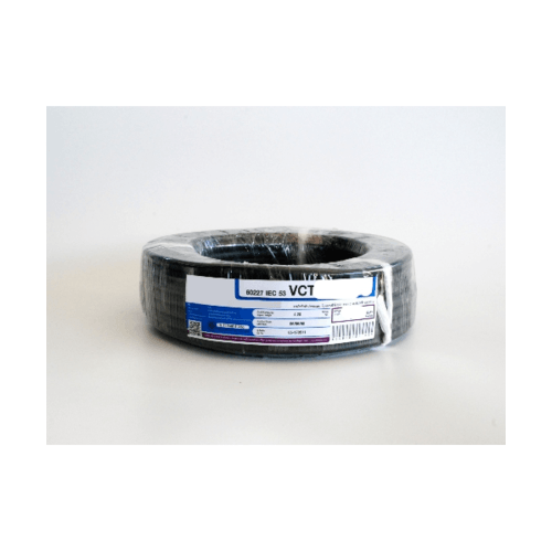 RACER สายไฟ VAF-G 2x1.5/1.5 Sq.mm. 30M. สีขาว
