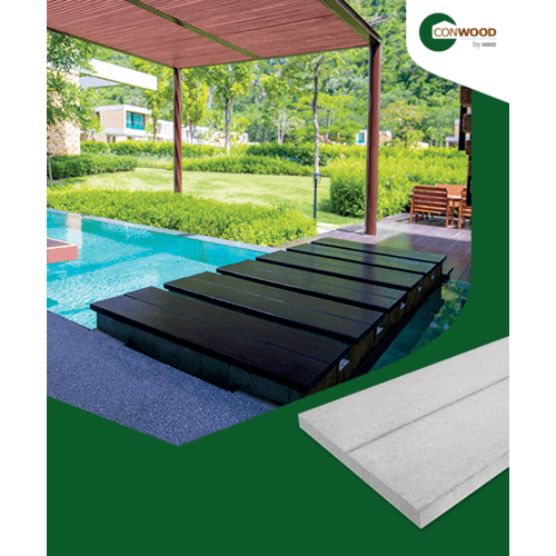 คอนวูด ไม้พื้น รุ่น 6 นิ้ว 2in1 ลายเสี้ยน หน้า 12 นิ้ว 2.5x30x305ซม. สีธรรมชาติ