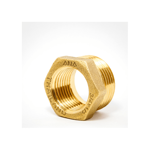 ANA ข้อต่อลดเหลี่ยมทองเหลือง 1x1/2 รุ่น TP-BU314