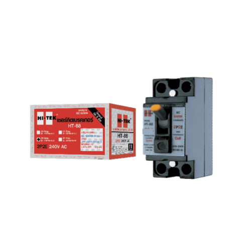 HI-TEK เบรกเกอร์มีคอยส์ HI-88 20A รุ่น HCMM880020 สีดำ