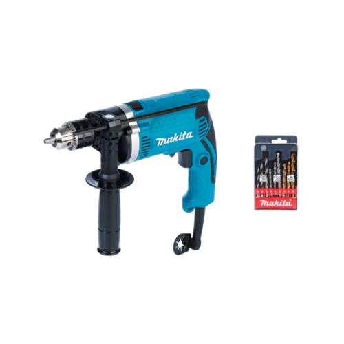 MAKITA สว่านกระแทก HP1630KSP ฟ้า-ดำ