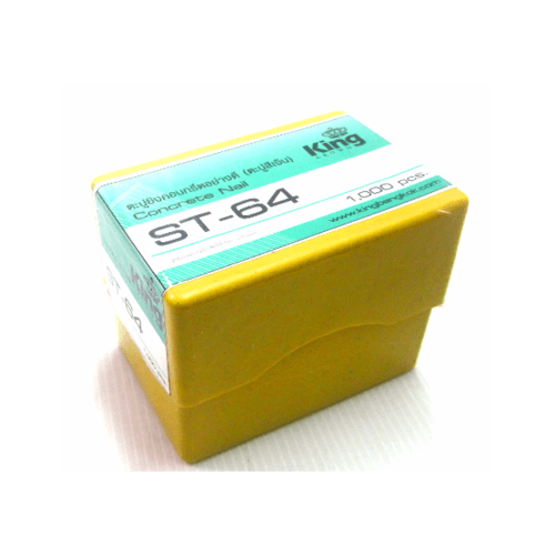 KING ตะปูปืนลมขาเดี่ยวยิงคอนกรีต มีหัวตะปู 64 mm. รุ่น ST-64