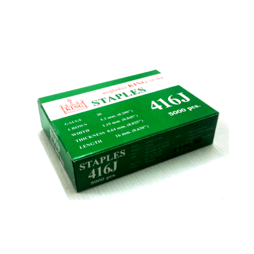 KING ตะปูปืนลมขาคู่ยิงไม้และหนัง 416 mm. รุ่น 416J