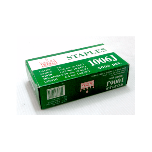 KING ตะปูปืนลมขาคู่ยิงไม้และหนัง 1006 mm. รุ่น 1006J
