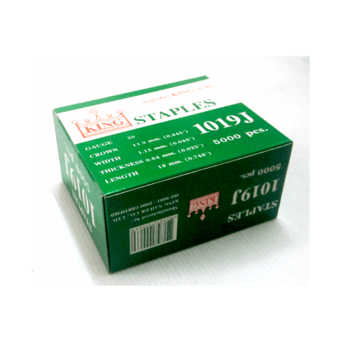 KING ตะปูปืนลมขาคู่ยิงไม้และหนัง 1019 mm. รุ่น 1019J