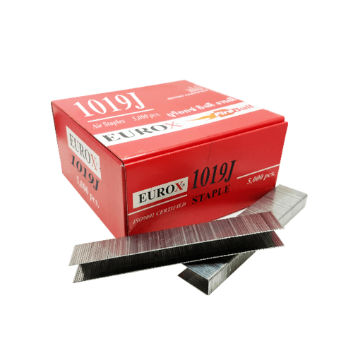 EUROX ตะปูปืนลมขาคู่ยิงไม้และหนัง 1019 mm. รุ่น1019J