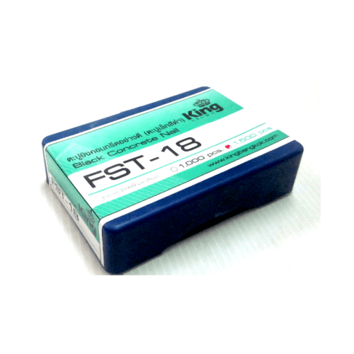 KING ตะปูปืนลมขาเดี่ยวยิงคอนกรีต 18 mm. รุ่น FST 18 1000นัด