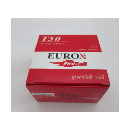 EUROX ตะปูปืนลมขาเดี่ยวยิงไม้เนื้อแข็ง 50 mm. รุ่น T-50