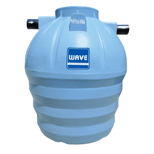 WAVE ถังบำบัดน้ำเสียชนิดเติมอากาศ รุ่น WF-1000 ลิตร
