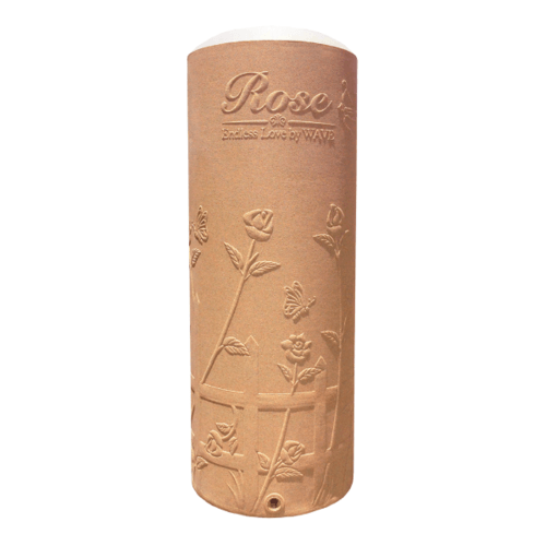 WAVE ถังเก็บน้ำบนดินลายแกรนิตทรงสูง ปลอดตะไคร่ ยับยั้งแบคทีเรีย ขนาด 400L รุ่น Rose คละสี