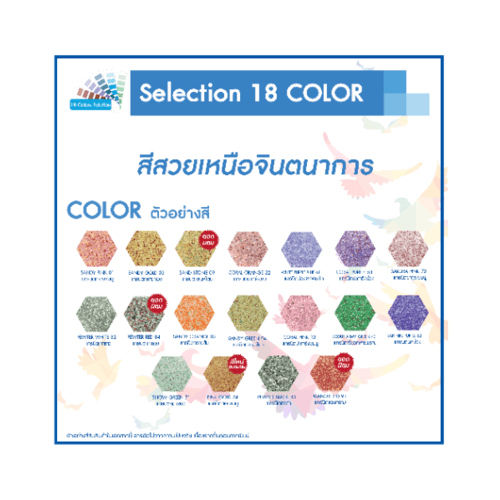 WAVE ถังเก็บน้ำบนดินลายแกรนิตทรงสูง ปลอดตะไคร่ ยับยั้งแบคทีเรีย ขนาด 400L รุ่น Rose คละสี