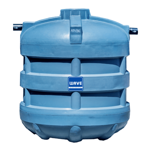 WAVE ถังบำบัดน้ำเสียแยกประเภทชนิดกรองเติมอากาศ 4000L รุ่น WFF