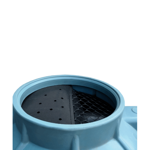 WAVE ถังดักไขมันใต้ดิน ขนาด 5000L รุ่น WGT สีฟ้า