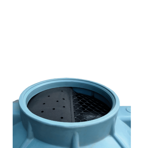 WAVE ถังบำบัดน้ำเสียแยกประเภทชนิดเกรอะ ขนาด 1000L รุ่น WS สีฟ้า