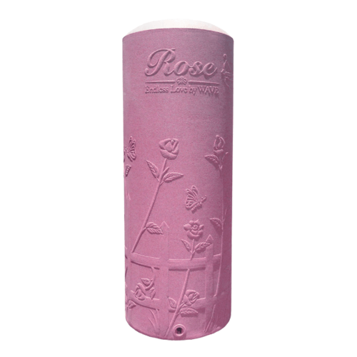 WAVE ถังเก็บน้ำบนดินลายแกรนิตทรงสูง ปลอดตะไคร่ ยับยั้งแบคทีเรีย ขนาด 700L รุ่น Rose คละสี