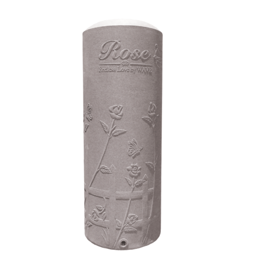 WAVE ถังเก็บน้ำบนดินลายแกรนิตทรงสูง ปลอดตะไคร่ ยับยั้งแบคทีเรีย ขนาด 700L รุ่น Rose คละสี