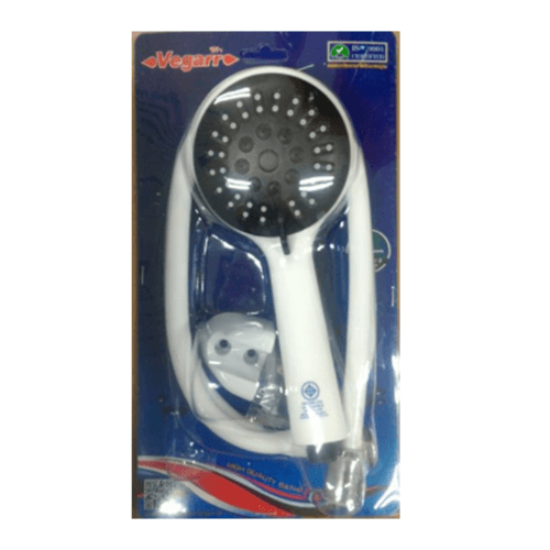 VEGARR ฝักบัว 1 ระบบสายสเตนเลส V120 สีขาว