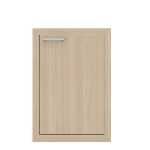 READYKITCH ชุดวงกบบานเดี่ยวเรียบขวา MP-4060R-PLASTWOOD สีโอ๊คอ่อน