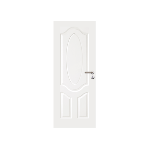 METRO ประตู HDF 3ลูกฟัก 303 จามจุรี 80x200ซม. สีขาว