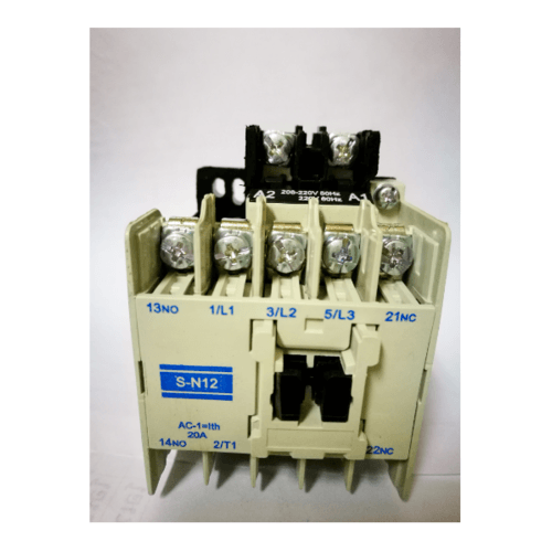 TAKAMURA คอนแทคเตอร์ รุ่น S-N12-220V สีครีม