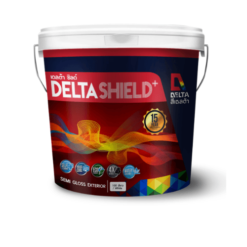 DELTA เดลต้าชิลด์พลัส ขนาด2.5 กล. Base E สีขาว