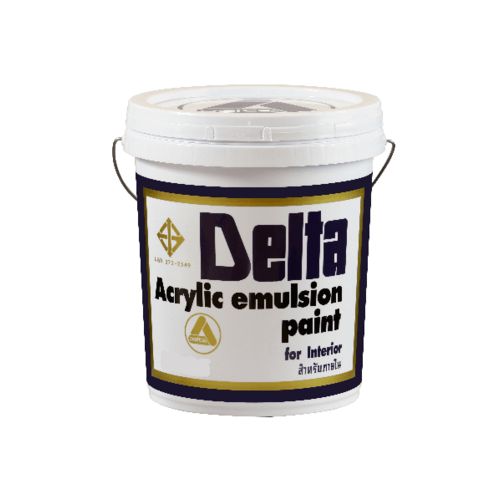 DELTA สีน้ำภายใน 199 ขาว