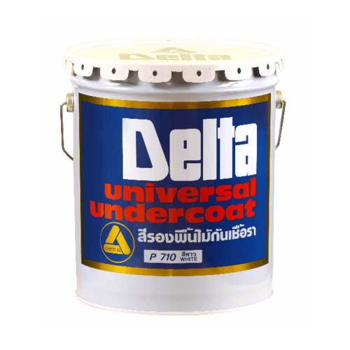 DELTA สีรองพื้นไม้กันเชื้อรา P 710 สีครีม