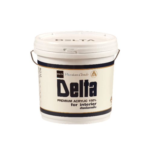 DELTA สีน้ำภายใน Base A ขาว