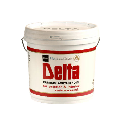 DELTA สีน้ำภายนอก Base D ขาว