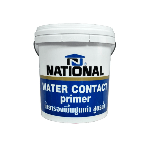 NATIONAL น้ำยารองพื้นปูนเก่าสูตรน้ำ 2.5 กล. - สีขาว