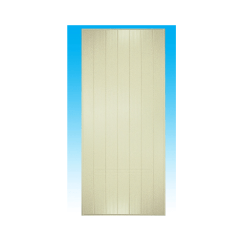 ประตู PVC M1 60x180 ซม.สีครีม (ไม่เจาะ) CHAMP